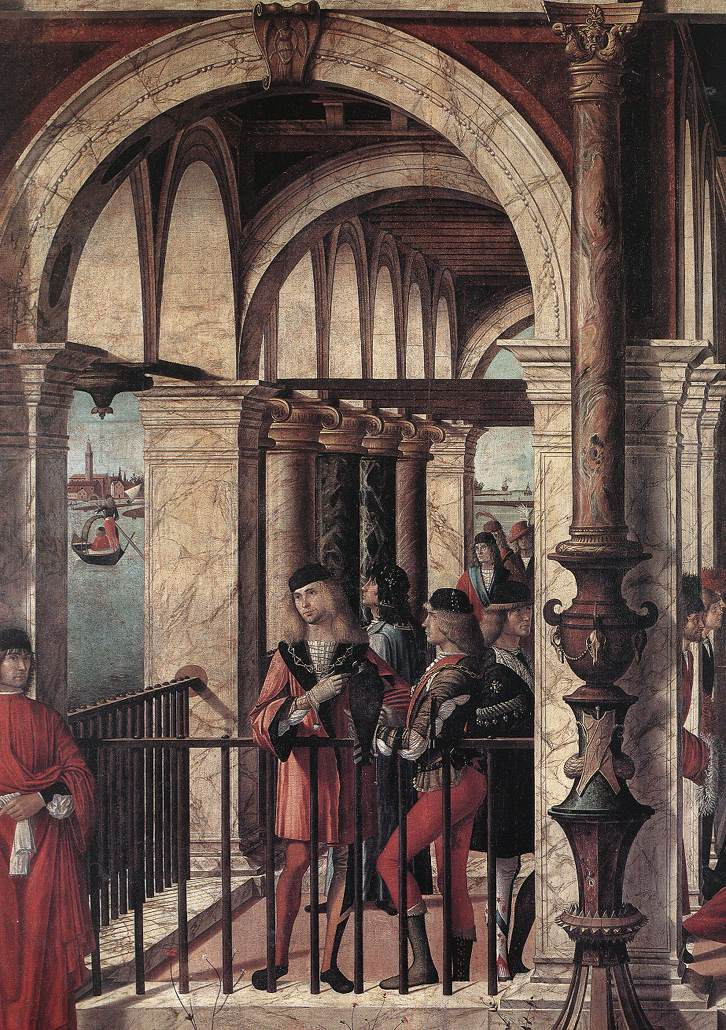 Vittore CARPACCIO, detail from The Legend of Saint Ursula,