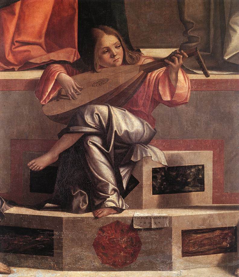 Vittore CARPACCIO,Detail from  Presentation of Jesus in the Temple, 1510