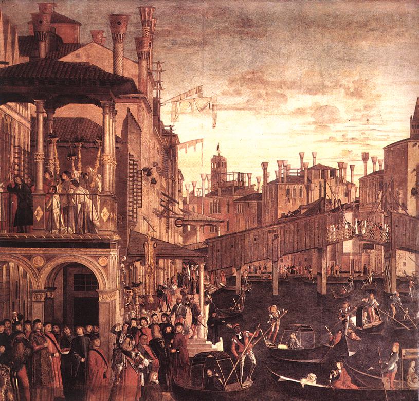 Vittore CARPACCIO, The Healing of the Madman, ca. 1496