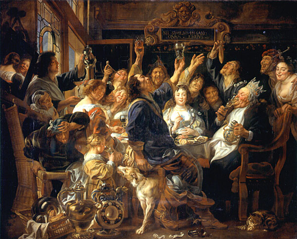Jacob Jordaens, The Bean King