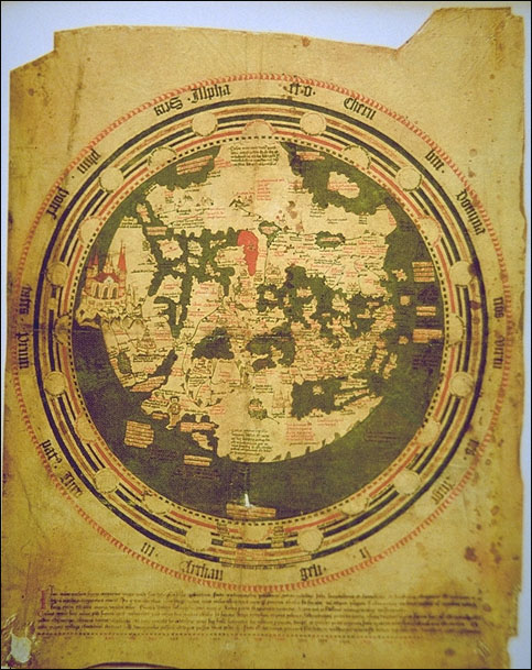 Andreas WALSPERGER,World Map, 1448