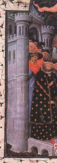 Miniature from the Small Book of Hours of Duke Berry, c. 1390