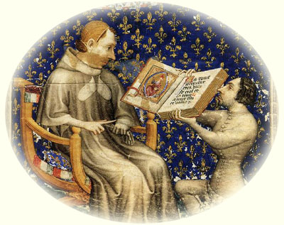 Jean Bondol, Bibel des Jean de Vaudetar, 1372, Museum Meermanno-Westreenianum, Den Haag