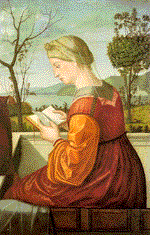 Vittorio Carpaccio: Lesende Frau