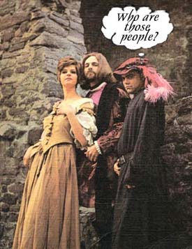 The 2nd guy (asking himself): Who are those people?